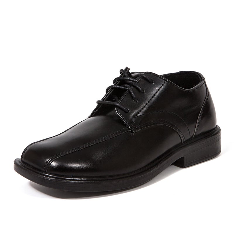 Deer Stags Boys' Gabe Lace-Up Dress Comfort Oxford / Black / 12.5 Little Kid / Wide - Image 1